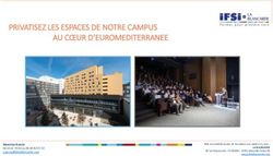 PRIVATISEZ LES ESPACES DE NOTRE CAMPUS - IFSI La Blancarde