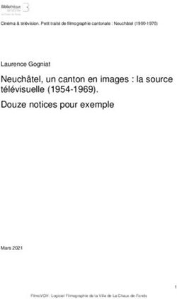 Neuchâtel, un canton en images : la source télévisuelle (1954-1969). Douze notices pour exemple