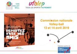 Commission nationale Volley-ball 13 et 14 avril 2019 - Ufolep