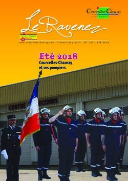Eté 2018 Courcelles-Chaussy et ses pompiers