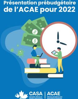 De l'ACAE pour 2022 Pr&eacute;sentation pr&eacute;budg&eacute;taire - cloudfront.net