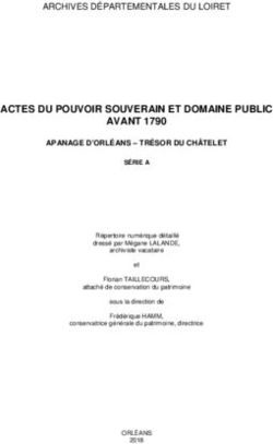 ACTES DU POUVOIR SOUVERAIN ET DOMAINE PUBLIC - Archives départementales du Loiret