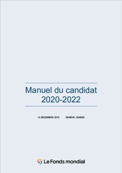 Manuel du candidat 2020-2022 - Global Fund