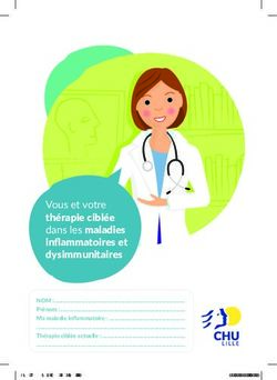 VOUS ET VOTRE TH&Eacute;RAPIE CIBL&Eacute;E DANS LES MALADIES INFL AMMATOIRES ET DYSIMMUNITAIRES - FHU IMMINENT