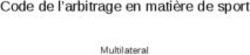 Code de l'arbitrage en matière de sport - Multilateral