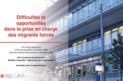 Difficult&eacute;s et opportunit&eacute;s dans la prise en charge des migrants forc&eacute;s - UniNE