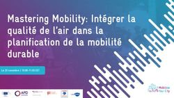 Mastering Mobility: Int&eacute;grer la qualit&eacute; de l'air dans la planification de la mobilit&eacute; durable - Le 23 novembre | 10:00-11:30 CET