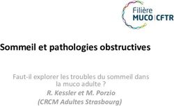Sommeil et pathologies obstructives - R. Kessler et M. Porzio (CRCM Adultes Strasbourg)