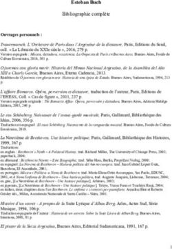 Esteban Buch Bibliographie compl&egrave;te - cral@ehess