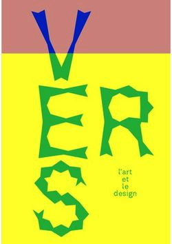 RE l'art design S et le - Campus Caraïbéen des Arts