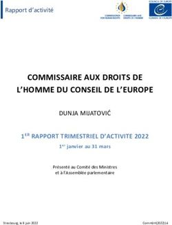 COMMISSAIRE AUX DROITS DE L'HOMME DU CONSEIL DE L'EUROPE - rm .coe. int/C