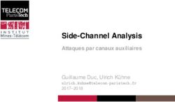 Side-Channel Analysis - Attaques par canaux auxiliaires Guillaume Duc, Ulrich Kühne