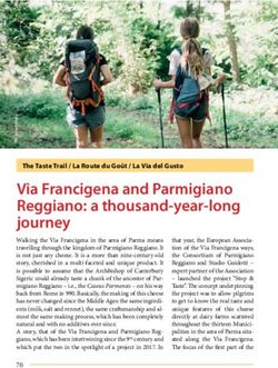 Via Francigena and Parmigiano Reggiano: a thousand-year-long journey