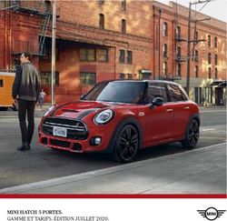 MINI HATCH 5 PORTES. GAMME ET TARIFS. ÉDITION JUILLET 2020.