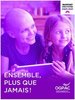 ENSEMBLE, PLUS QUE JAMAIS ! - RAPPORT 2020-2021 D'ACTIVIT&Eacute;S - L'OGPAC