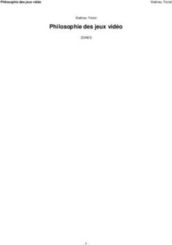 PHILOSOPHIE DES JEUX VIDÉO - GAMUSIK