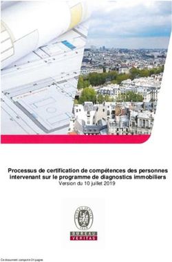 Processus de certification de compétences des personnes intervenant sur le programme de diagnostics immobiliers - Version du 10 juillet 2019 ...