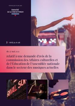 Relatif à une demande d'avis de la commission des Affaires culturelles et de l'Éducation de l'Assemblée nationale dans le secteur des musiques ...
