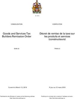 Goods and Services Tax Builders Remission Order - Laws.justice.gc.ca