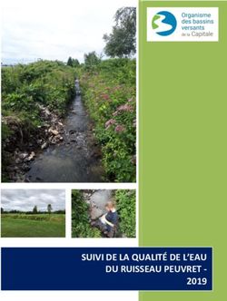 SUIVI DE LA QUALIT&Eacute; DE L'EAU DU RUISSEAU PEUVRET 2019