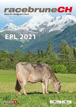RacebruneCH EPL 2021 Revue de l'&eacute;levage de la Brune - Braunvieh Schweiz