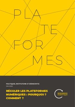 R&Eacute;GULER LES PLATEFORMES NUM&Eacute;RIQUES : POURQUOI ? COMMENT ?