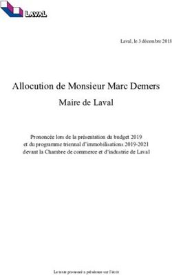 Allocution de Monsieur Marc Demers - Maire de Laval - Ville de Laval