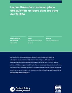 Leçons tirées de la mise en place des guichets uniques dans les pays de l'OHADA