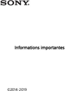 Informations importantes - Sony Mobile