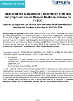 Ipsen annonce 13 posters et 1 présentation orale lors du Symposium sur les Cancers Gastro-intestinaux de l'ASCO