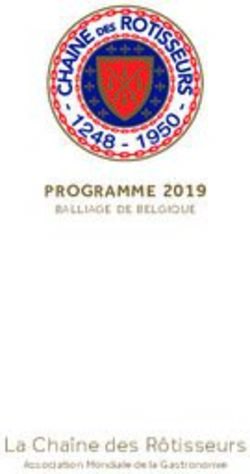 La Cha&icirc;ne des R&ocirc;tisseurs - programme 2019