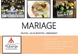 MARIAGE TRAITEUR - LIEU DE RÉCEPTION - HÉBERGEMENT - 02.40.04.84.84 a www.auberge-pays-retz.fr Zone de ...