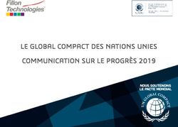 LE GLOBAL COMPACT DES NATIONS UNIES COMMUNICATION SUR LE PROGRÈS 2019 - Amazon S3
