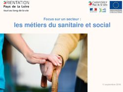 Les métiers du sanitaire et social - Focus sur un secteur : Orientation Pays de la Loire
