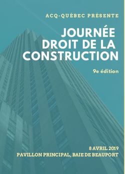 JOURN&Eacute;E DROIT DE LA CONSTRUCTION - 9e &eacute;dition - ACQ-QU&Eacute;BEC PR&Eacute;SENTE - 8 AVRIL 2019 PAVILLON PRINCIPAL, BAIE DE BEAUPORT - Amazon S3