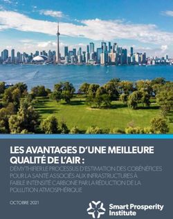 LES AVANTAGES D'UNE MEILLEURE QUALIT&Eacute; DE L'AIR