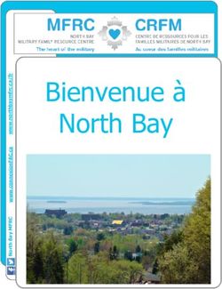Bienvenue à North Bay - MFRC North Bay