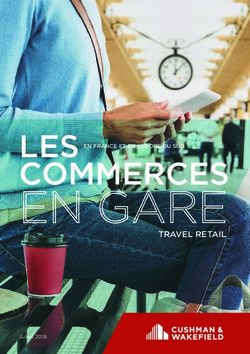 LES COMMERCES TRAVEL RETAIL - Cushman & Wakefield