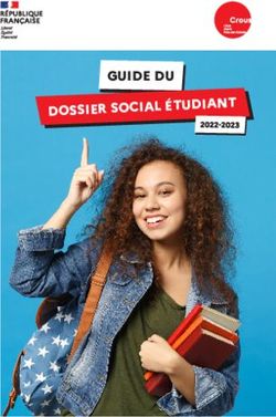 DOSSIER SOCIAL ÉTUDIANT - GUIDE DU