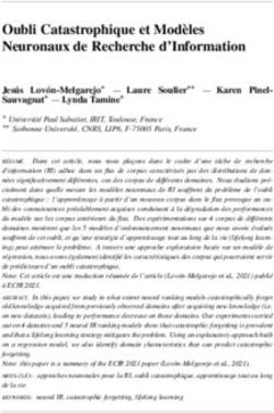 Oubli Catastrophique et Mod&egrave;les Neuronaux de Recherche d'Information