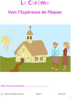 Le Car&ecirc;me Vers l'Esp&eacute;rance de P&acirc;ques
