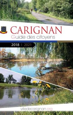 CARIGNAN Guide des citoyens 2018 I 2021 - villedecarignan.org