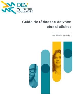 Guide de r&eacute;daction de votre plan d'affaires - DEV Vaudreuil-Soulanges
