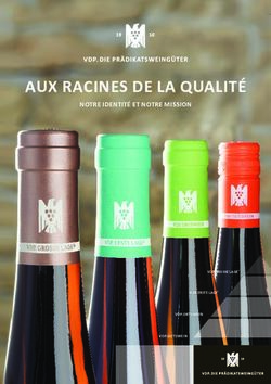 AUX RACINES DE LA QUALITÉ - NOTRE IDENTITÉ ET NOTRE MISSION - VDP.GROSSE LAGE - VDP. Die Prädikatsweingüter
