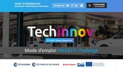 Mode d'emploi PME&ETI Challenge - Techinnov