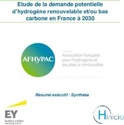 Etude De La Demande Potentielle D'hydrogène Renouvelable Et/ou Bas ...