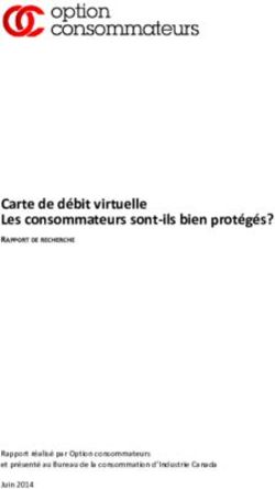 Carte de débit virtuelle Les consommateurs sont-ils bien protégés? - Option consommateurs