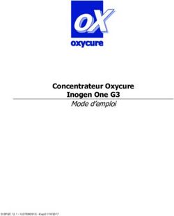 Concentrateur Oxycure Inogen One G3 Mode d'emploi