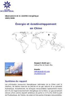 Énergie et écodéveloppement en Chine - HELIO International