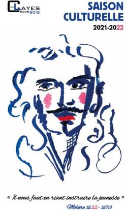 SAISON CULTURELLE 2021-2022 Mairie Les Clayes Sous Bois
